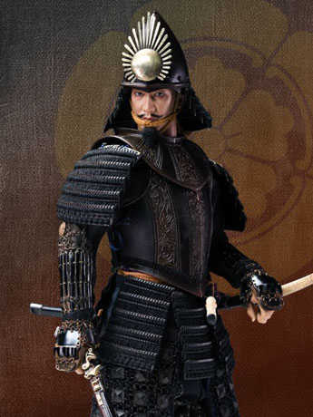 Series of Empires Black Euro-Style Samurai Armor Oda Nobunaga (Standard Copper Ver.) 1/6 Scale Figure Gallery Image 2