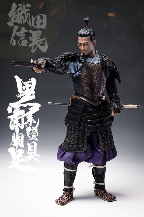 Series of Empires Black Euro-Style Samurai Armor Oda Nobunaga