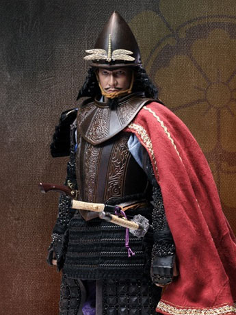 Series of Empires Black Euro-Style Samurai Armor Oda Nobunaga