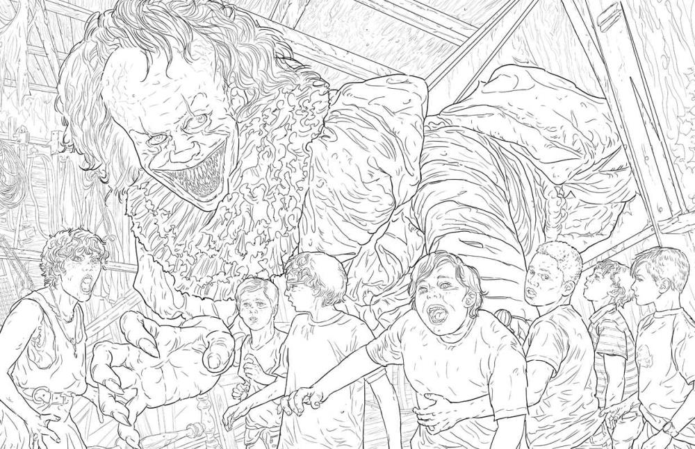 IT: The Official Coloring Book Gallery Image 6