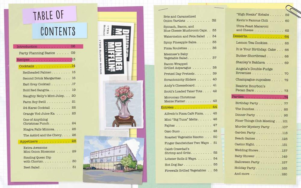 The Office: The Official Cookbook and Party Planning Guide Gallery Image 3