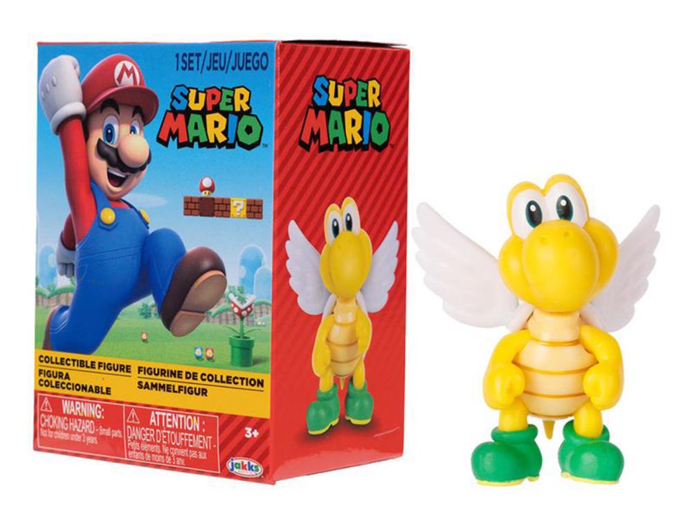 World of Nintendo 2.5" Green Koopa Paratroopa Figure (Boxed) Gallery Image 3