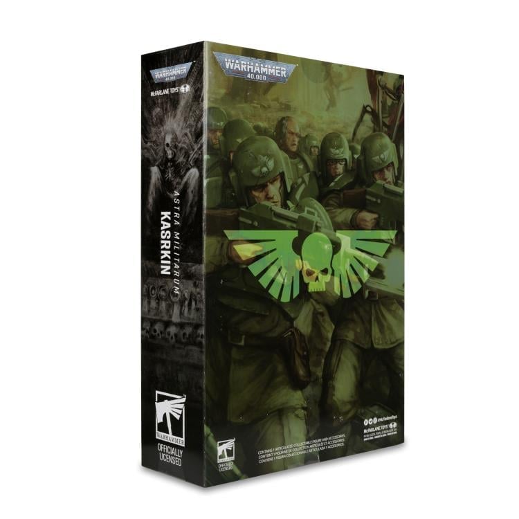 Warhammer 40,000 Astra Militarum Kasrkin Action Figure Gallery Image 11
