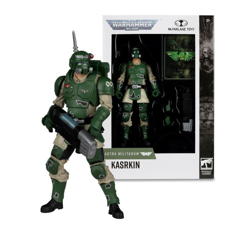 Warhammer 40,000 Astra Militarum Kasrkin Action Figure Gallery Image 8
