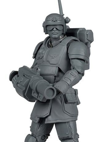Warhammer 40,000 Astra Militarum Kasrkin (Artist Proof) Action Figure Gallery Image 2