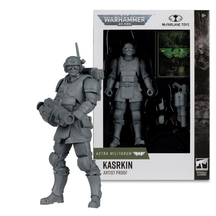 Warhammer 40,000 Astra Militarum Kasrkin (Artist Proof) Action Figure Gallery Image 8