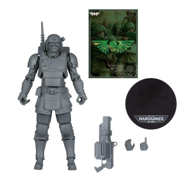 Warhammer 40,000 Astra Militarum Kasrkin (Artist Proof) Action Figure Gallery Image 7