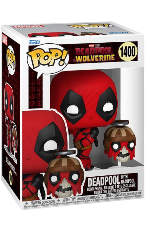 Pop! & Buddy: Deadpool & Wolverine - Deadpool with Headpool