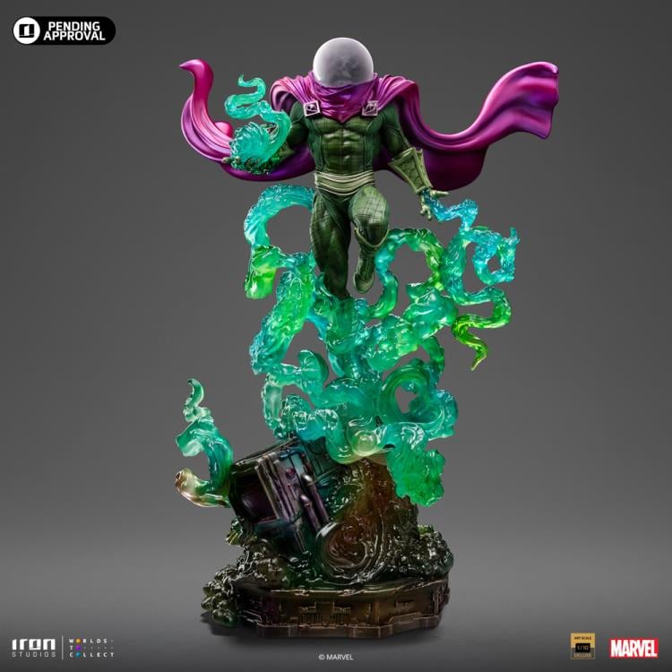 Marvel Spider-Man vs Villains Battle Diorama Series Mysterio 1/10 Deluxe Art Scale Limited Edition Statue Gallery Image 3
