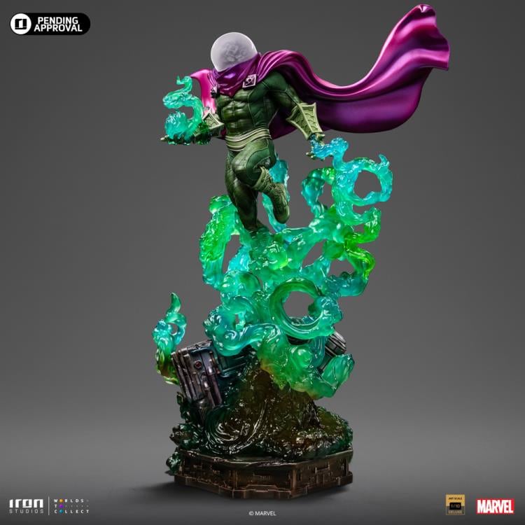 Marvel Spider-Man vs Villains Battle Diorama Series Mysterio 1/10 Deluxe Art Scale Limited Edition Statue Gallery Image 4