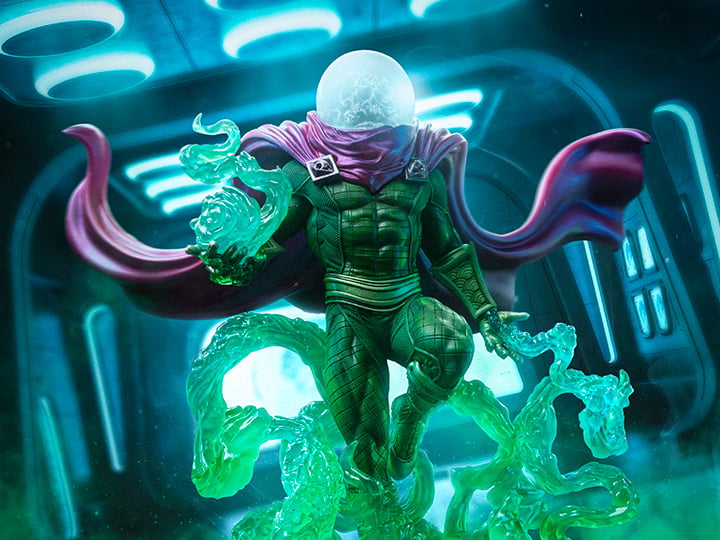 Marvel Spider-Man vs Villains Battle Diorama Series Mysterio 1/10 Deluxe Art Scale Limited Edition Statue Gallery Image 1