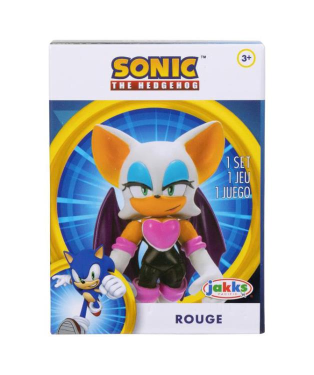 Sonic The Hedgehog 2.5" Rouge Figure (Boxed) Gallery Image 3