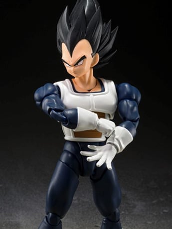 Dragon Ball Z S.H.Figuarts Vegeta (Older Style Battle Clothes) Exclusive Action Figure Gallery Image 2