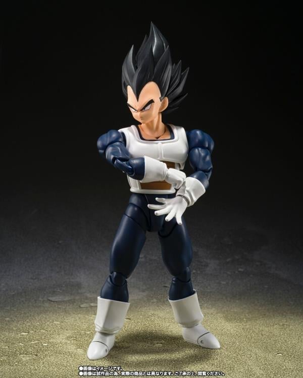 Dragon Ball Z S.H.Figuarts Vegeta (Older Style Battle Clothes) Exclusive Action Figure Gallery Image 3