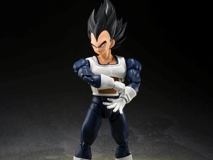 Dragon Ball Z S.H.Figuarts Vegeta (Older Style Battle Clothes) Exclusive Action Figure Gallery Image 1