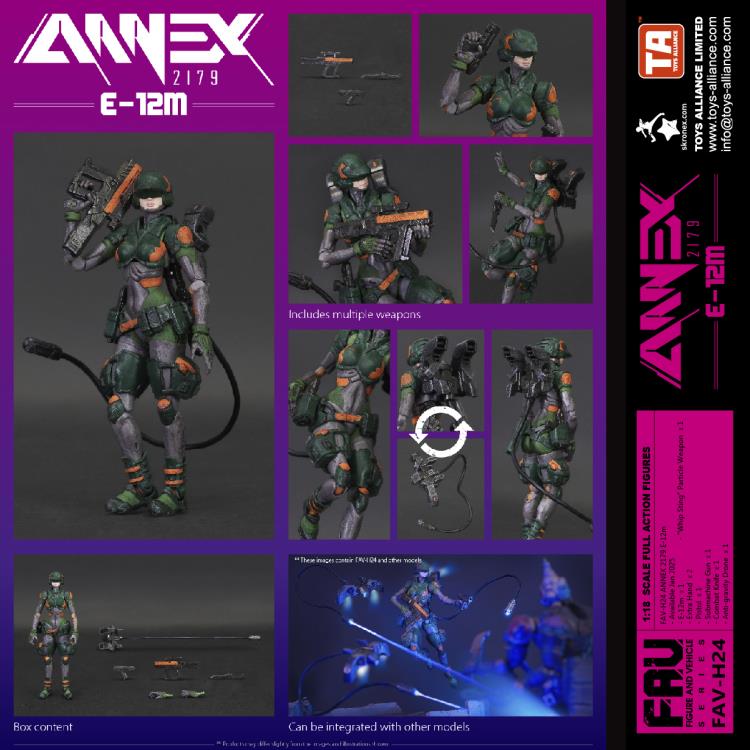 Annex 2179 FAV-H24 E-12m Action Figure Gallery Image 11