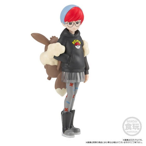 Pokemon Scale World Paldea Region Penny & Sylveon Figure Set Gallery Image 6