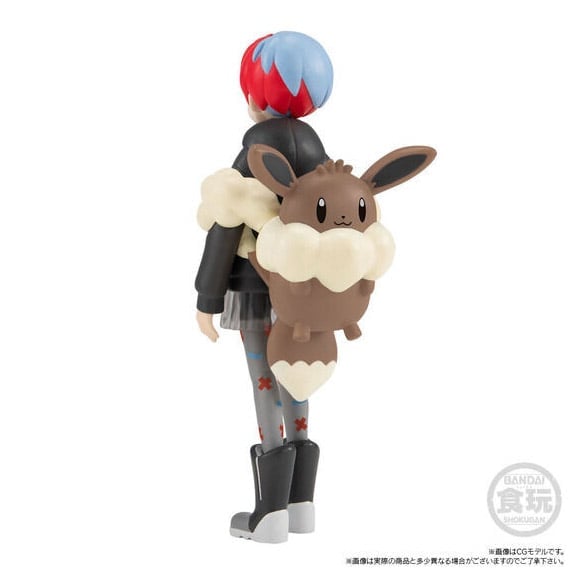 Pokemon Scale World Paldea Region Penny & Sylveon Figure Set Gallery Image 8