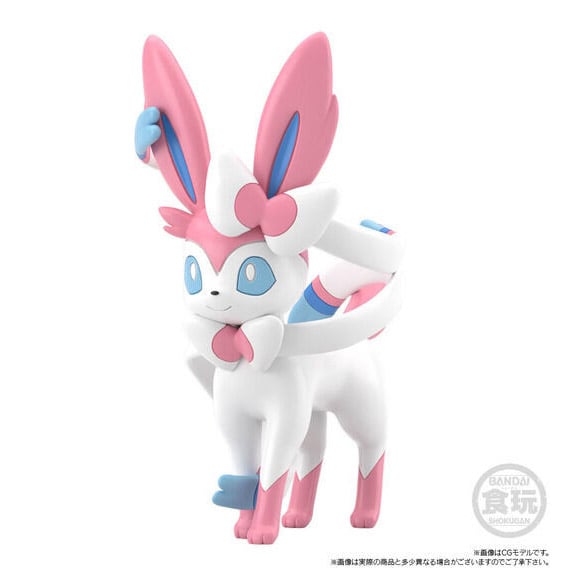 Pokemon Scale World Paldea Region Penny & Sylveon Figure Set Gallery Image 4