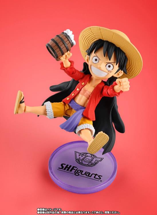 One Piece S.H.Figuarts x World Collectable Figure Monkey D. Luffy Exclusive Action Figure Gallery Image 6