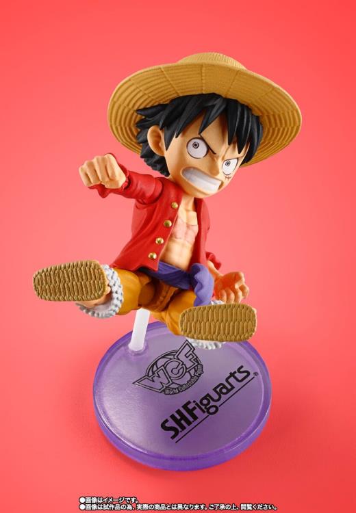 One Piece S.H.Figuarts x World Collectable Figure Monkey D. Luffy Exclusive Action Figure Gallery Image 5