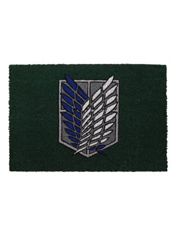 Attack on Titan Scout Emblem Door Mat Gallery Image 2
