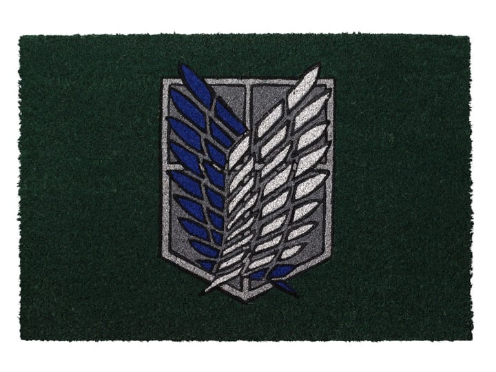 Attack on Titan Scout Emblem Door Mat Gallery Image 1