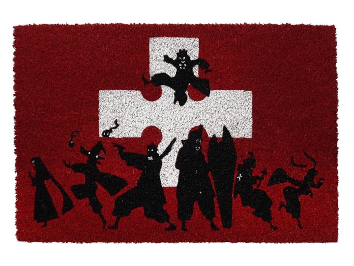 Fire Force Character Silhouette Door Mat Gallery Image 1