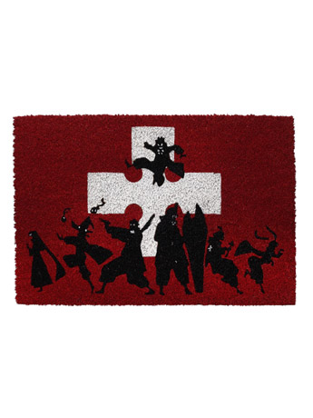 Fire Force Character Silhouette Door Mat Gallery Image 2