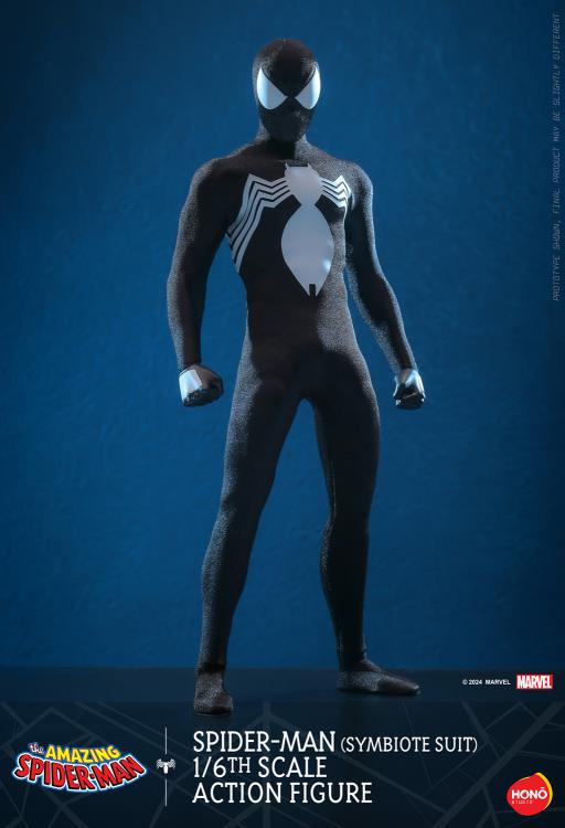 Marvel Comics HS04 Spider-Man (Symbiote Suit) 1/6th Scale Collectible Figure Gallery Image 3