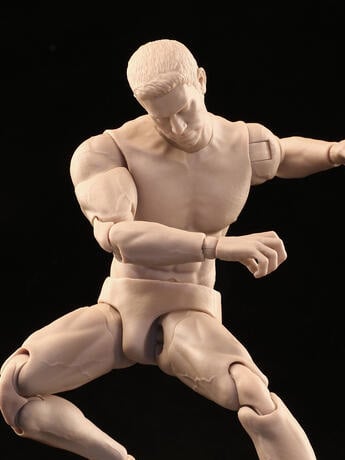 Multi Joint Movable 1/12 Scale Male Body (LT003) Gallery Image 2