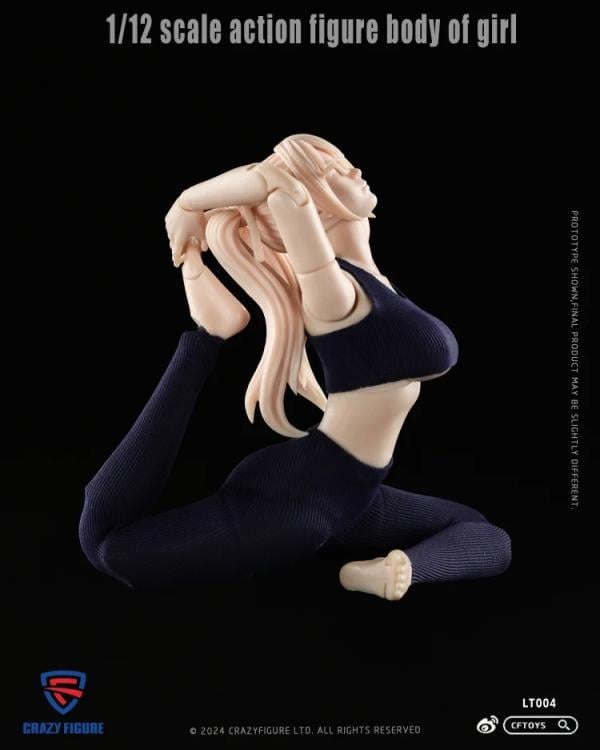 Multi Joint Movable 1/12 Scale Female Body (LT004) Gallery Image 4