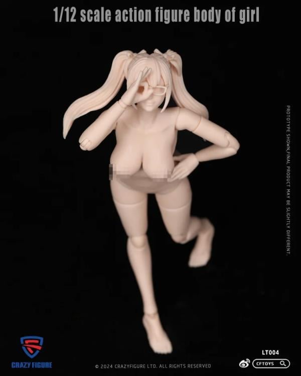 Multi Joint Movable 1/12 Scale Female Body (LT004) Gallery Image 9