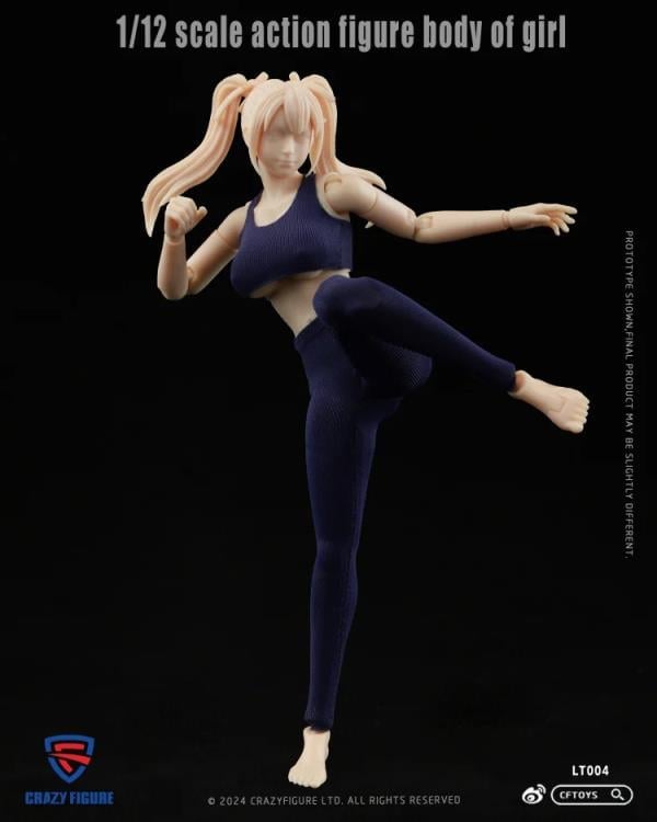 Multi Joint Movable 1/12 Scale Female Body (LT004) Gallery Image 3