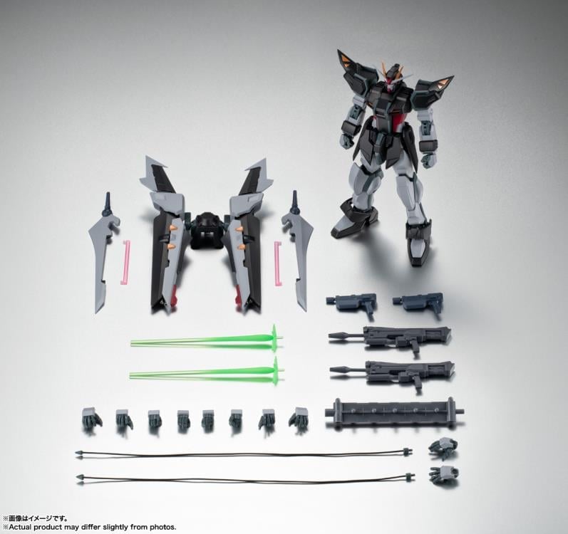 Mobile Suit Gundam SEED C.E. 73: Stargazer Robot Spirits GAT-X105E+AQM/E-X09S Strike Noir Gundam (Ver. A.N.I.M.E.) Gallery Image 13