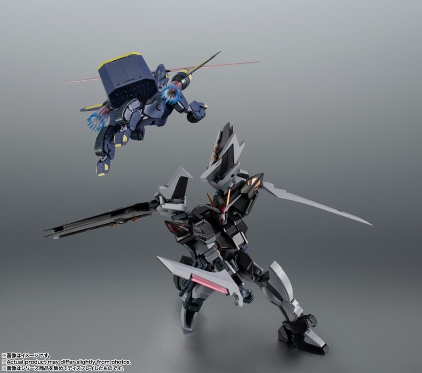 Mobile Suit Gundam SEED C.E. 73: Stargazer Robot Spirits GAT-X105E+AQM/E-X09S Strike Noir Gundam (Ver. A.N.I.M.E.) Gallery Image 12