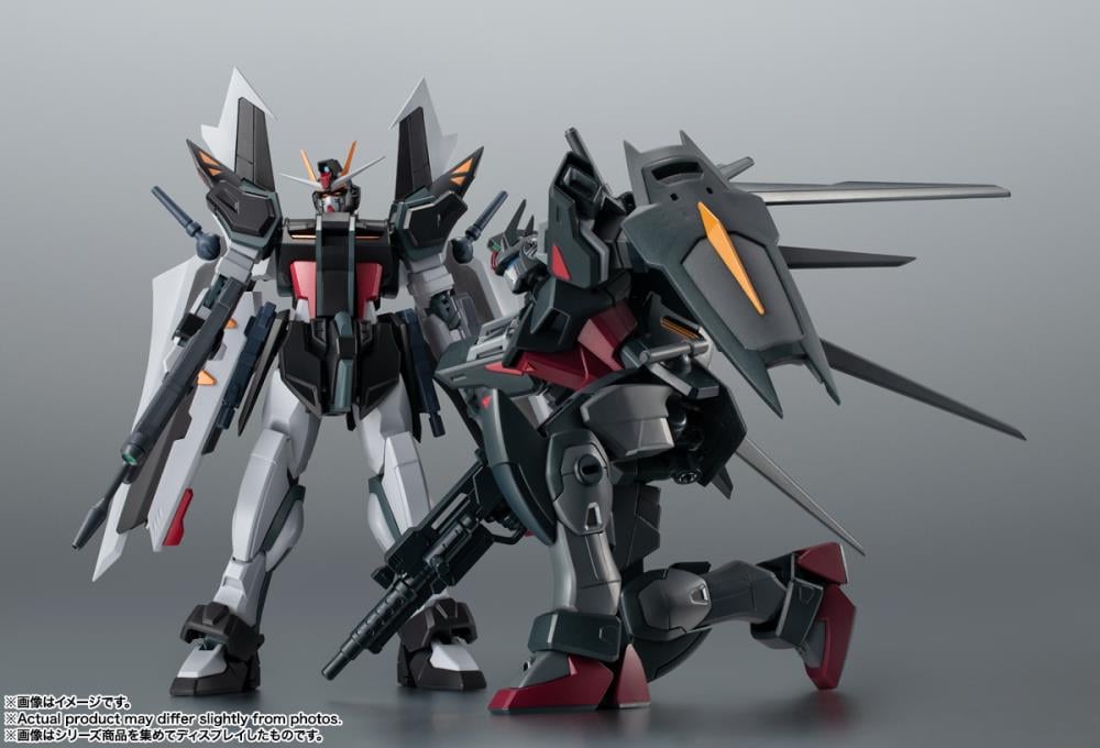 Mobile Suit Gundam SEED C.E. 73: Stargazer Robot Spirits GAT-X105E+AQM/E-X09S Strike Noir Gundam (Ver. A.N.I.M.E.) Gallery Image 11