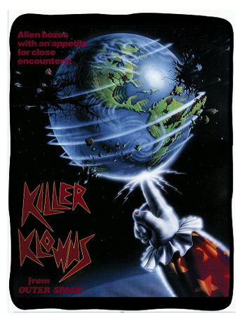 Killer Klowns from Outer Space Fleece Blanket Gallery Image 2