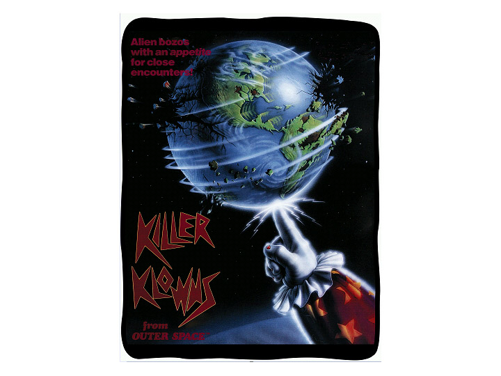 Killer Klowns from Outer Space Fleece Blanket Gallery Image 1
