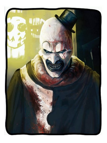 Terrifier Art the Clown Fleece Blanket Gallery Image 2