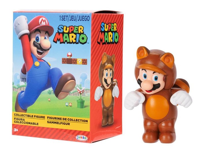 World of Nintendo 2.5" Flying Squirrel Mario Figure (Boxed) Gallery Image 3