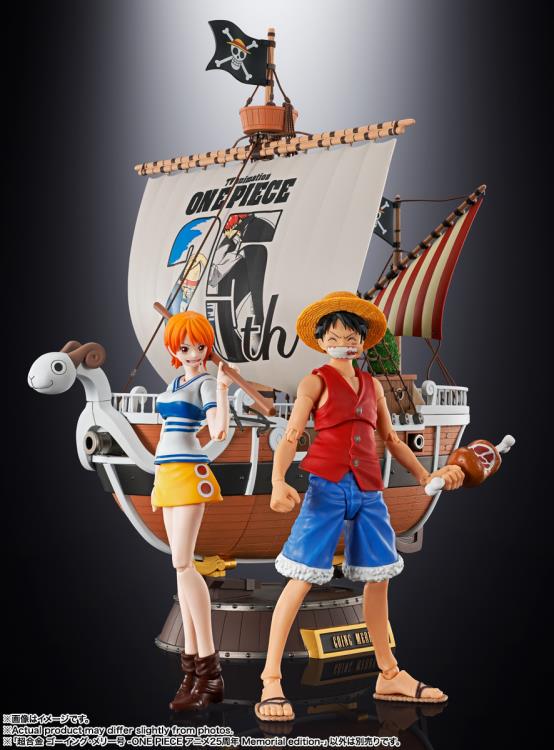 One Piece Chogokin Going Merry (One Piece Anime 25th Anniversary Memorial Edition) Gallery Image 11
