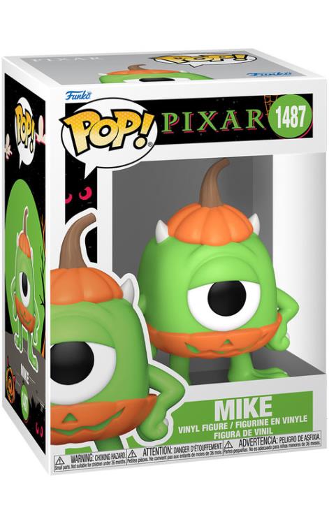 Pop! Disney: Pixar Halloween - Mike Wazowski in Jack-O-Lantern Costume Gallery Image 4