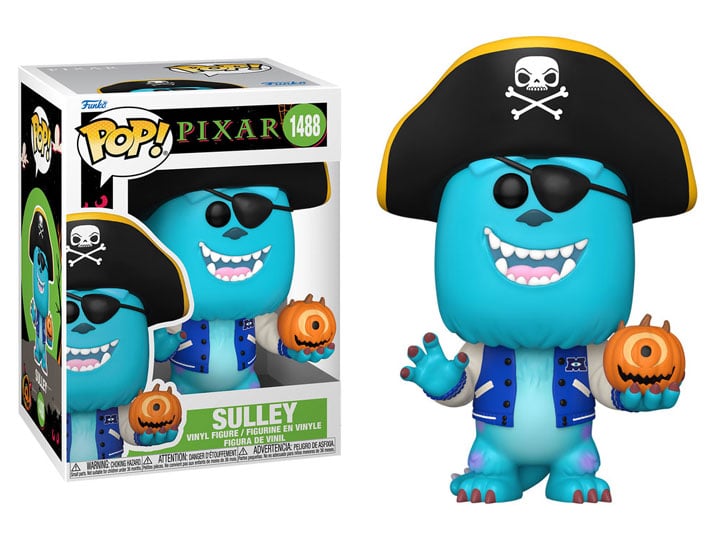 Pop! Disney: Pixar Halloween - Sulley in Pirate Costume Gallery Image 1