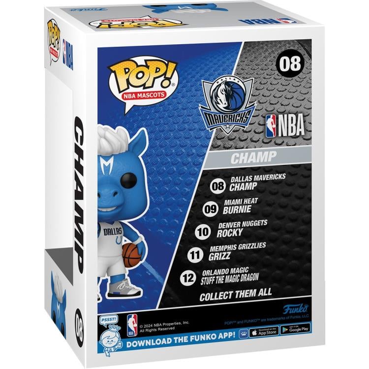Pop! NBA: Mascots - Champ (Dallas) Gallery Image 5