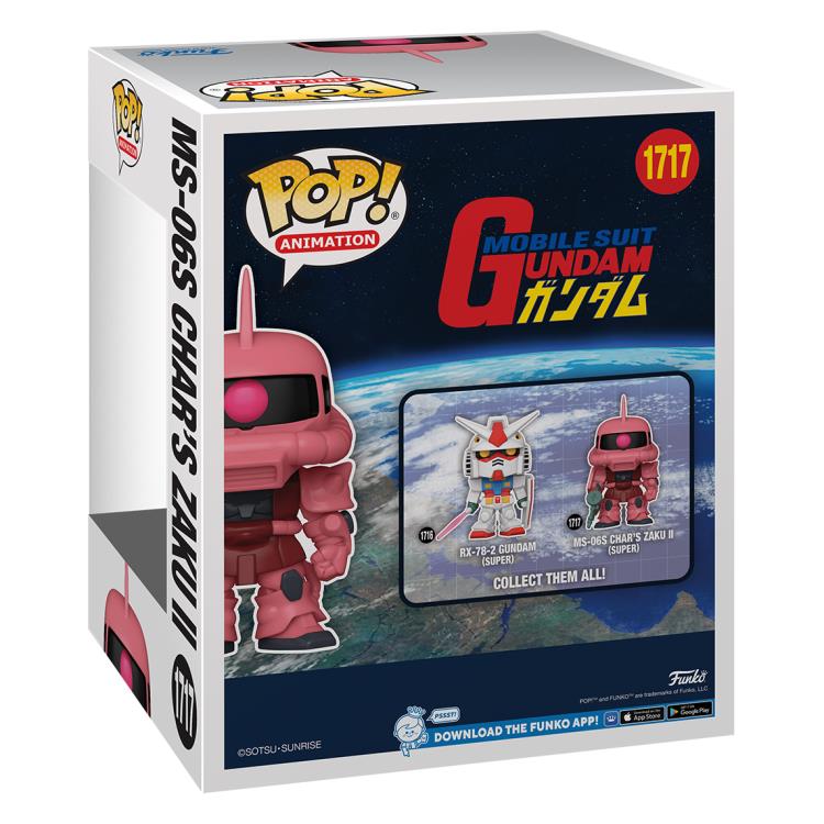Pop! Super: Mobile Suit Gundam - MS-06S Char's Zaku II Gallery Image 5