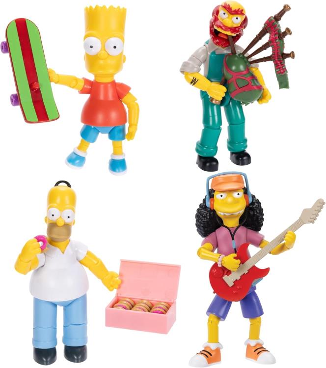 The Simpsons 5-Inch Scale Wave 1 Set of 4 Figures Gallery Image 11
