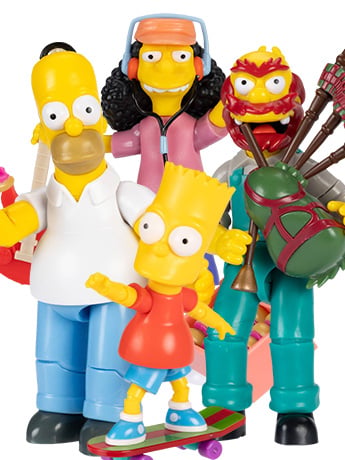 ryutakuya0716The Simpsons シリーズ1フィギュア The Simpsons 5-Inch Scale Wave 1 Set of 4 Figures