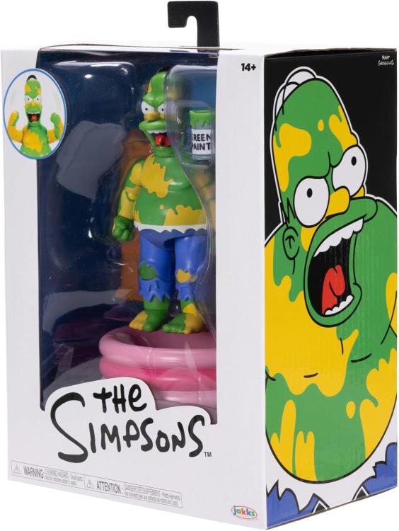 The Simpsons Furious Homer Premium 5-Inch Scale Action Figure Gallery Image 9