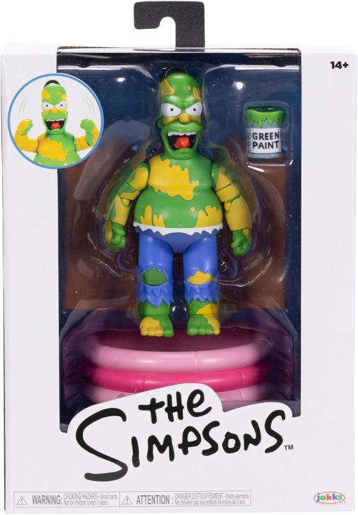 The Simpsons Furious Homer Premium 5-Inch Scale Action Figure Gallery Image 8